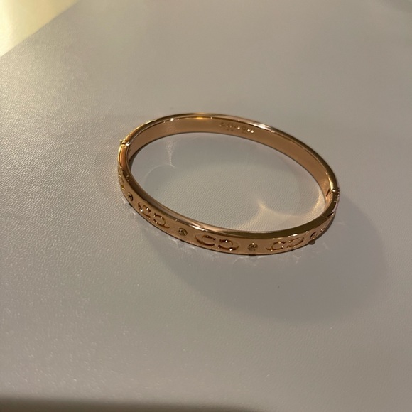 NEW Coach Rose Gold Signature Bracelet - Picture 6 of 8